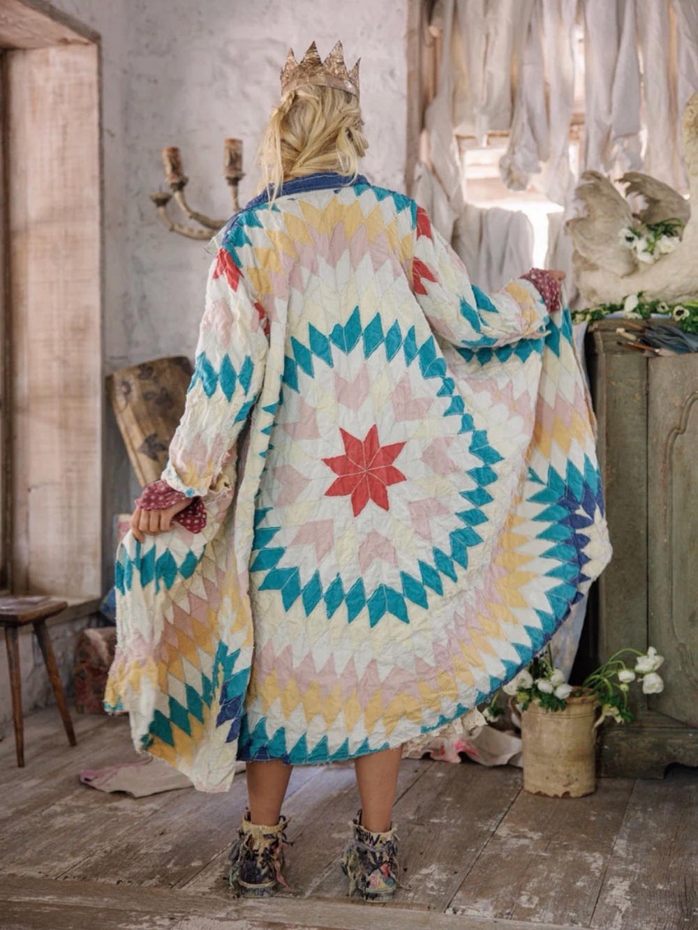 Magnolia Pearl Quiltwork Tancy Coat